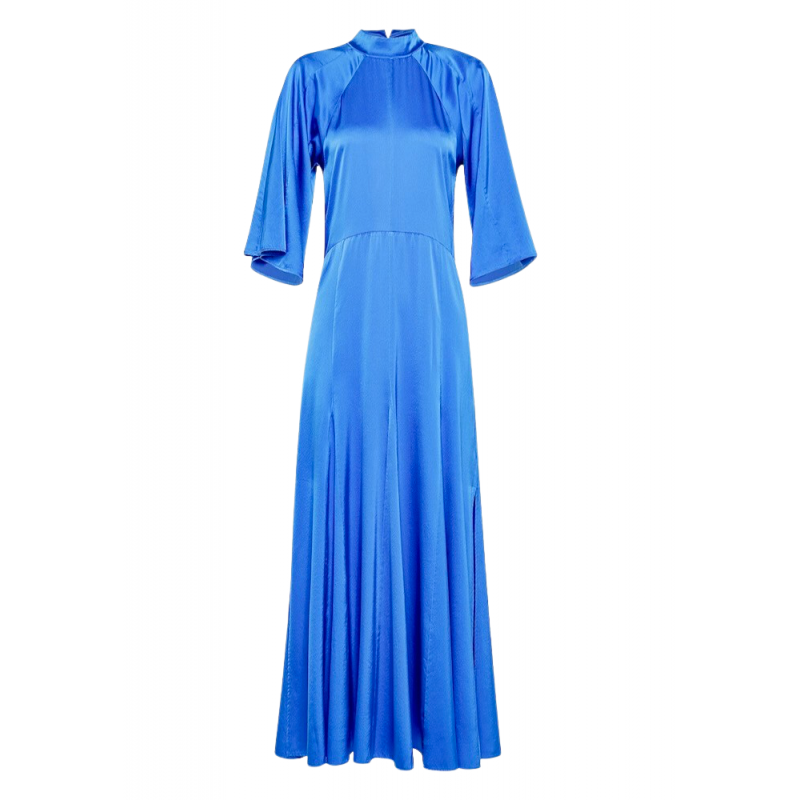 forte_forte robe en satin de soie