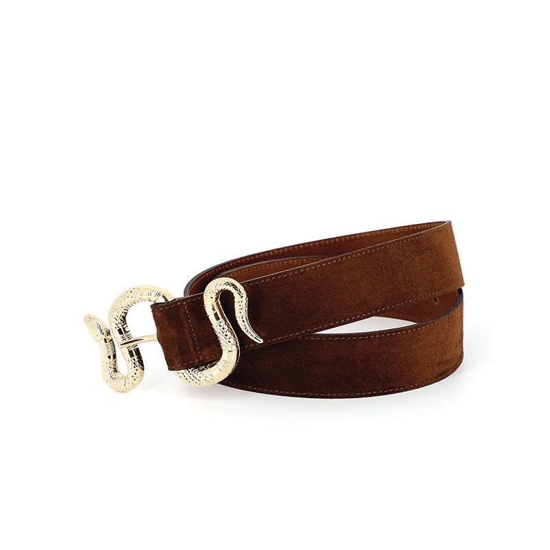 HERBERT FRÈRE SOEUR Ceinture LA CRUSH choco