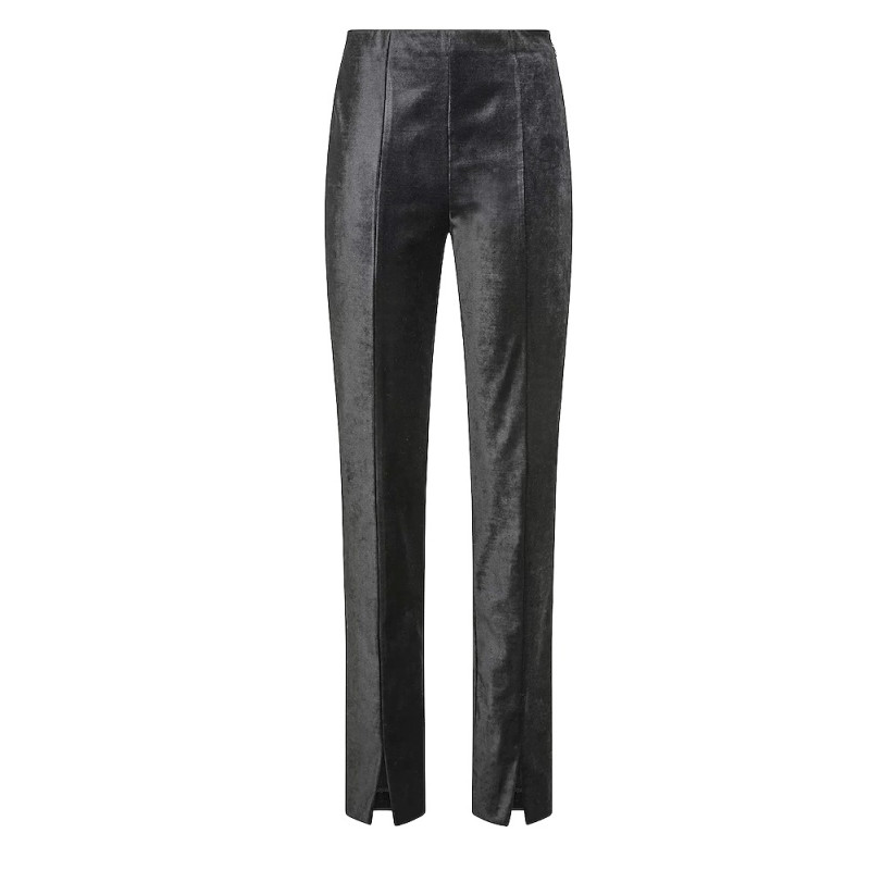 forte_forte pantalon velours de coton et viscose