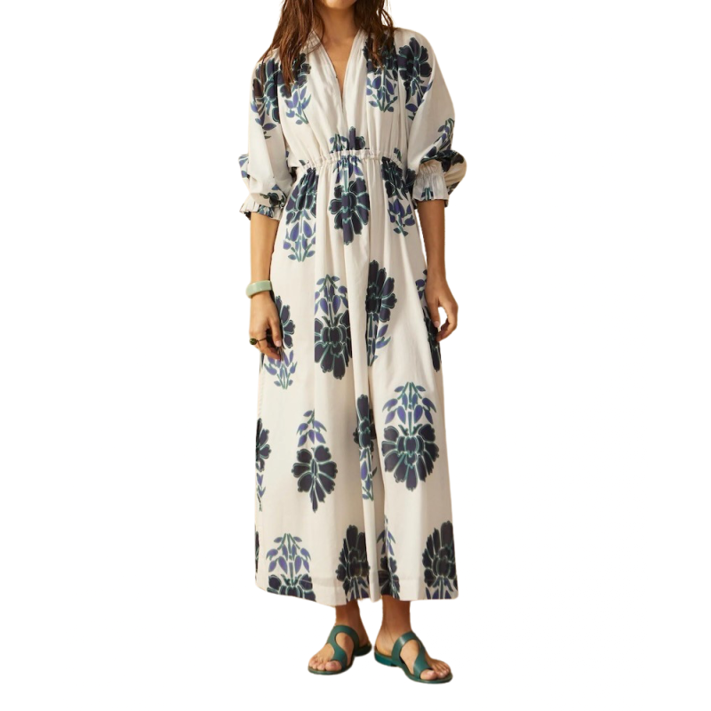 MARE DI LATTE Robe JANE INDIAN FLOWERS