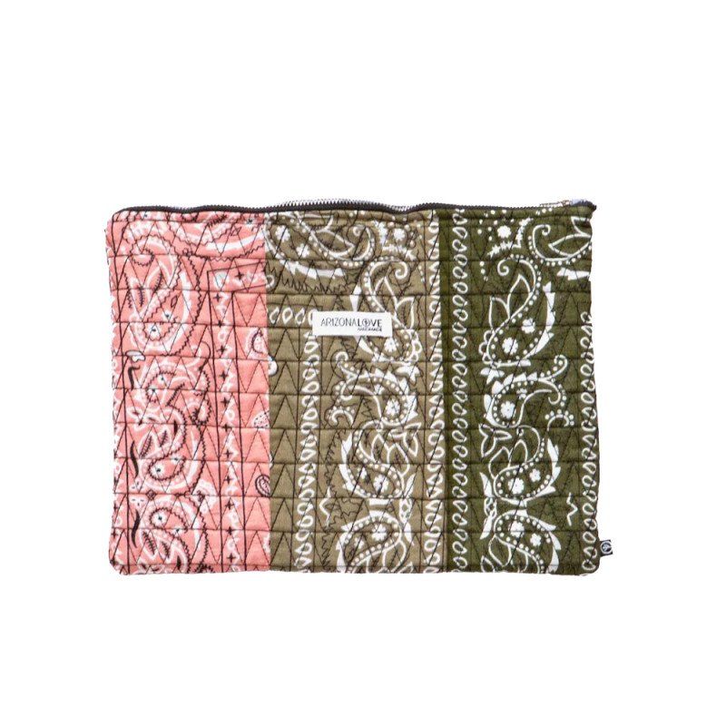 ARIZONA LOVE BANDANA QUILT POUCH