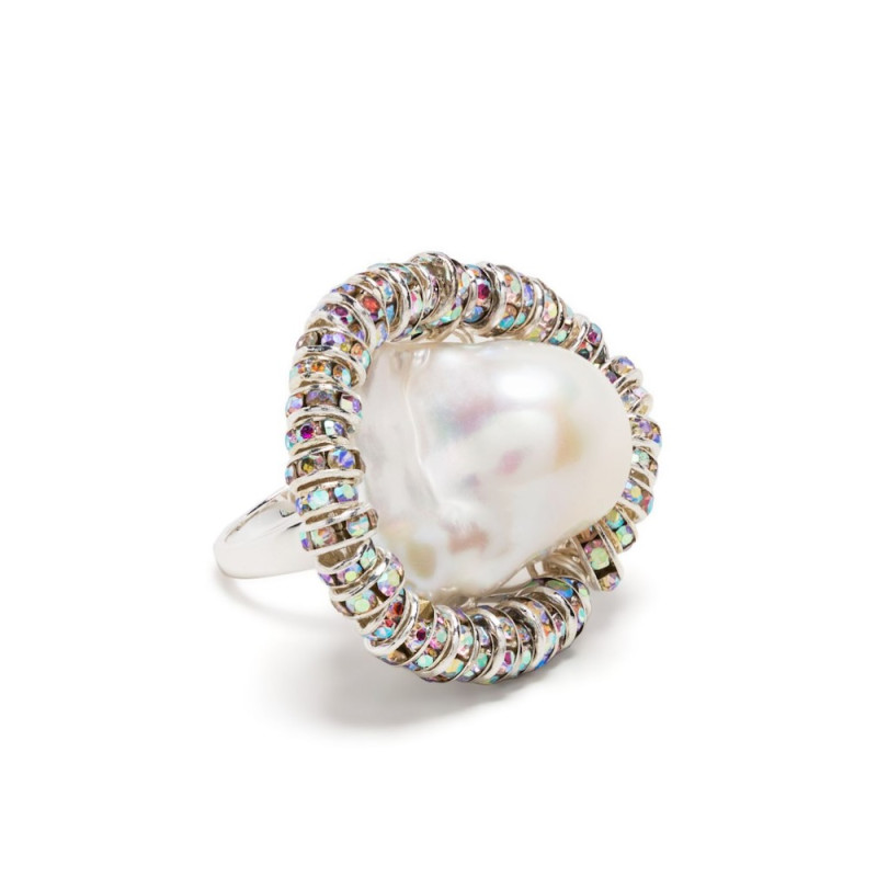 PEARL OCTOPUSSY bague BAROQUE DIAMOND