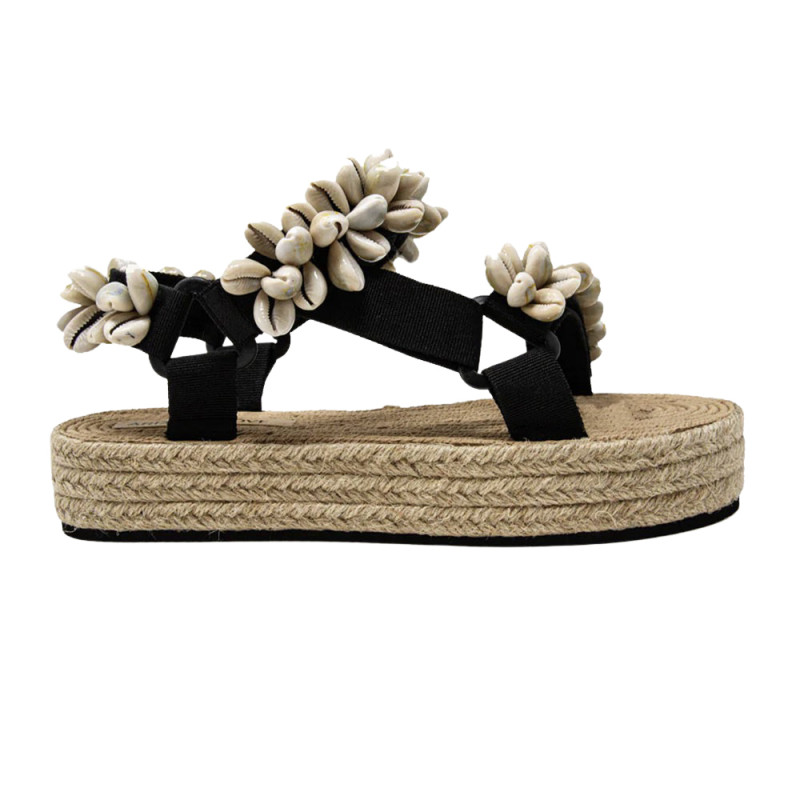 ARIZONA LOVE Sandales TREKKY RAFFIA SHELL