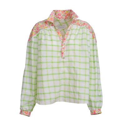 PAOLINA blouse PISTACHO