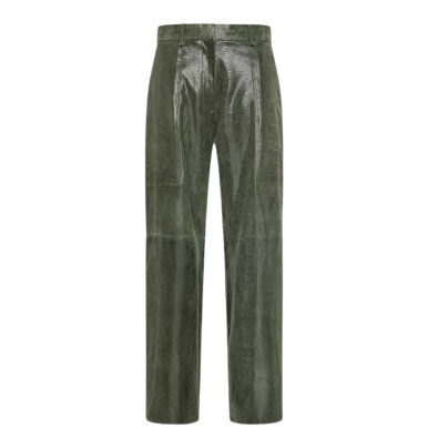 forte_forte Pantalon Cargo en Daim