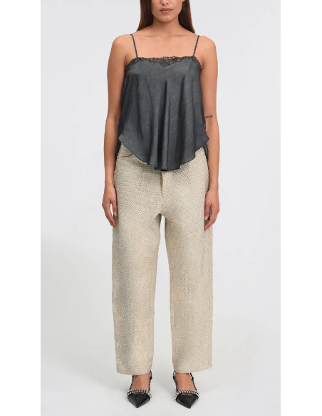 MES DEMOISELLES Pantalon CREME