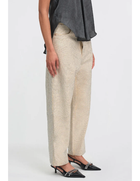 MES DEMOISELLES Pantalon CREME