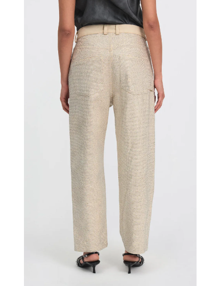 MES DEMOISELLES Pantalon CREME