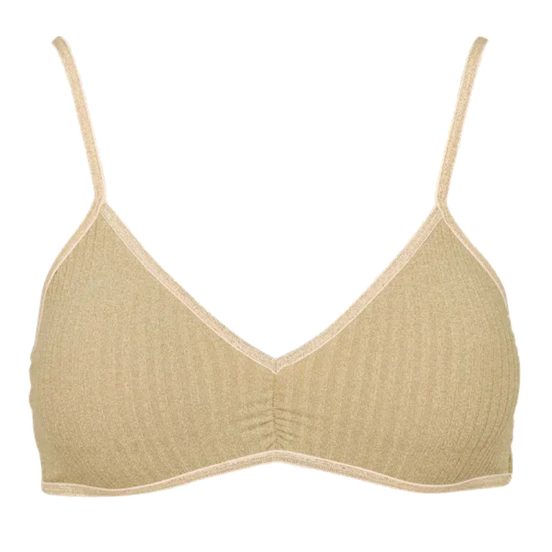 LA NOUVELLE Brassière GEORGIA Biscotti Lurex