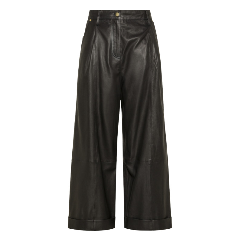 MOMONI Pantalon cuir GRECALE