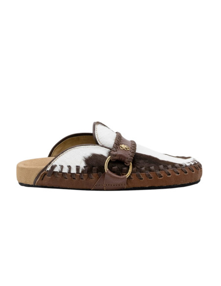 CLARIS VIROT Mules GEORGETTE Cuir Rodeo