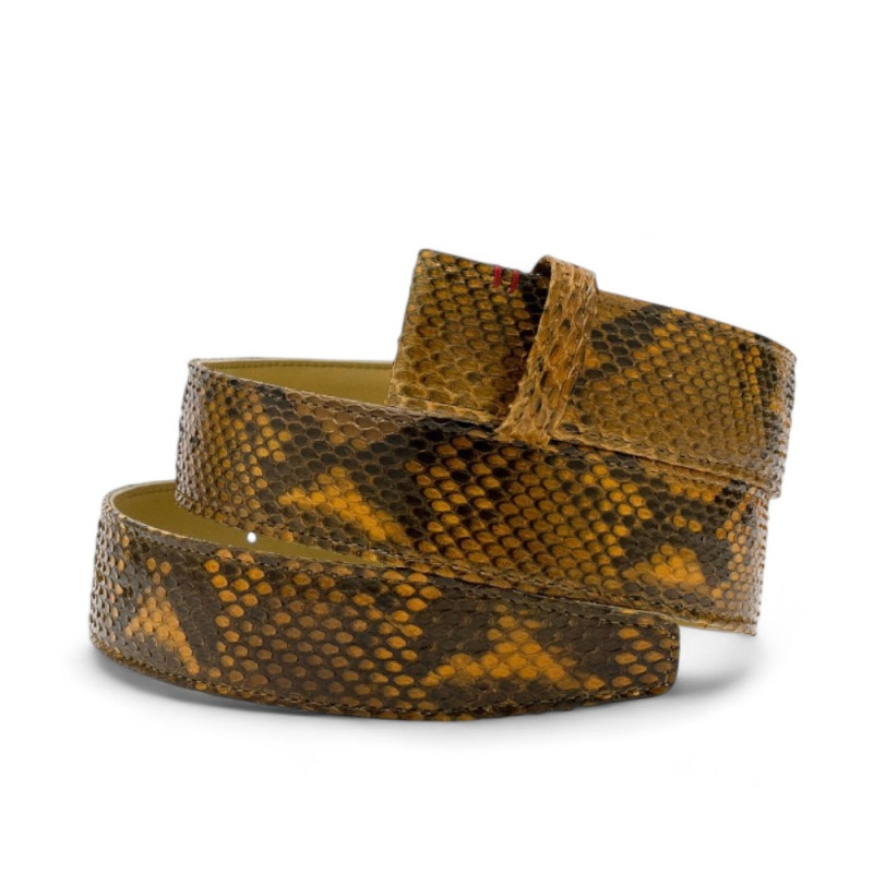 CLARIS VIROT Ceinture Python Ranch