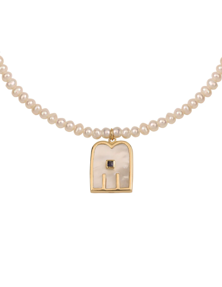 DOROTHEE SAUSSET Collier THALI Nacre Pearl